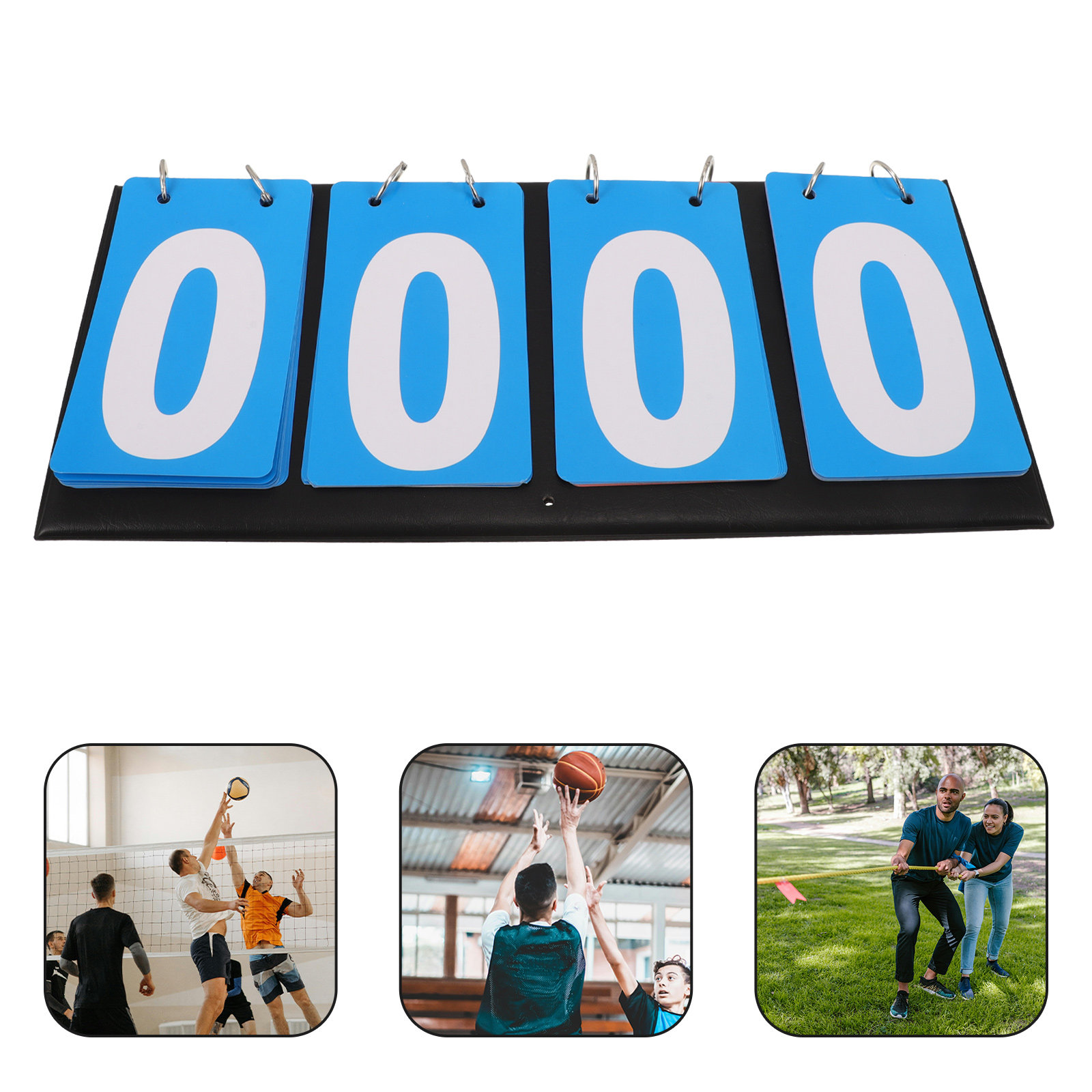 Table Tennis Scoring - Empat Papan Skor Portabel, Papan Skor