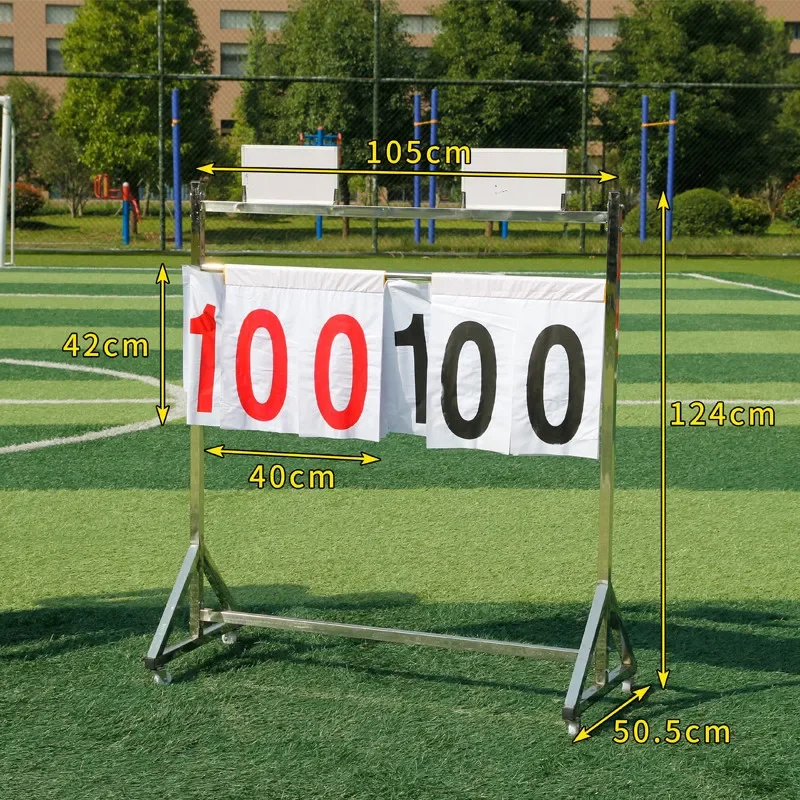 Table Tennis Scoring - Papan Skor Olahraga 2026 dengan Roda,