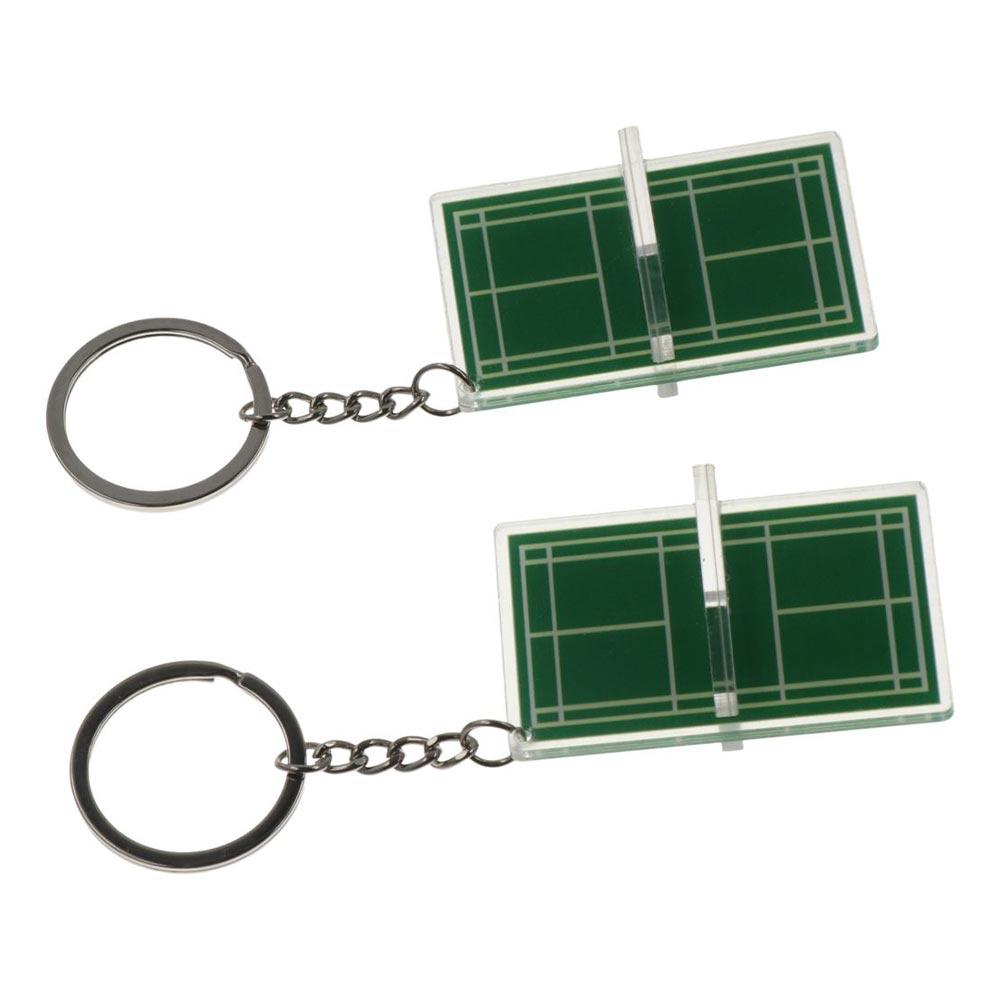 Table Tennis Keychain - Gantungan Kunci Akrilik Bulu Tangkis Mini