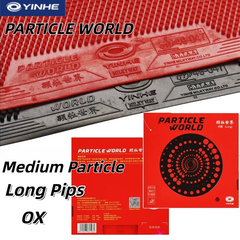 Table Tennis Defense - YINHE, Karet Pingpong dengan Partikel Panjang,