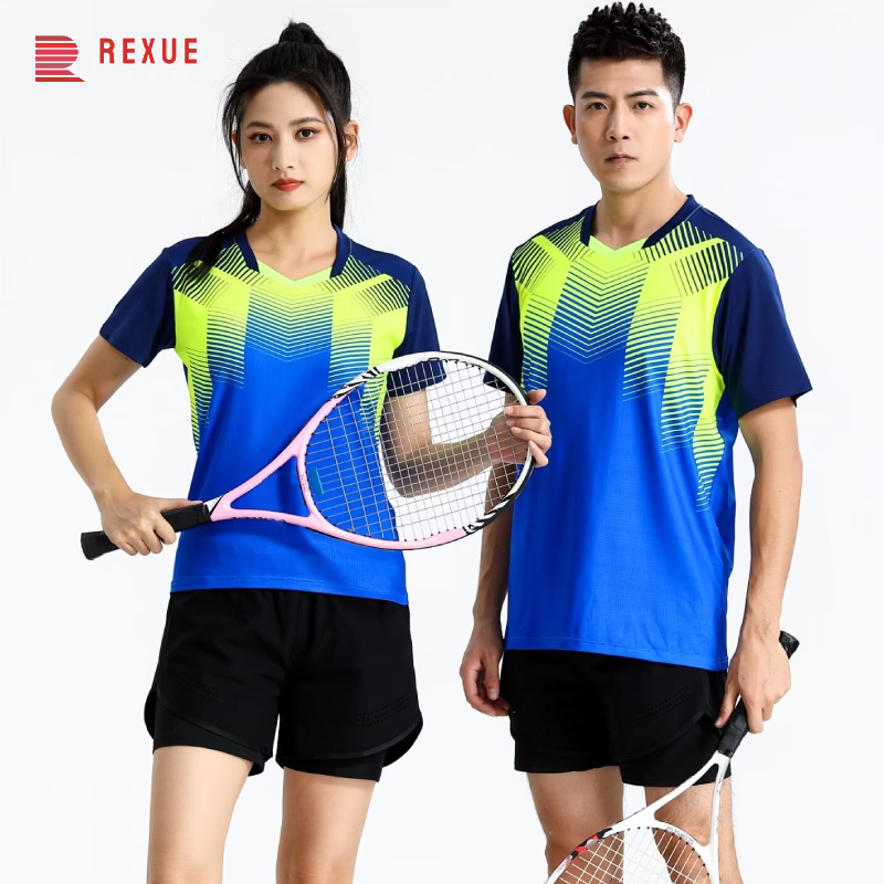 Table Tennis Shirt - Kaus Grafis 3D Tenis Meja Kaus