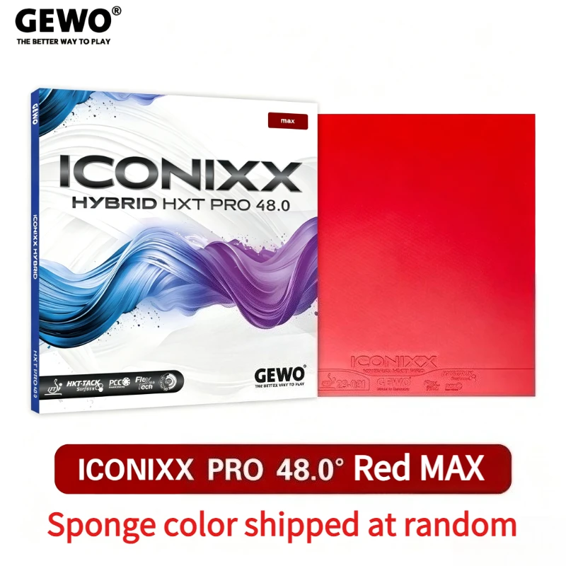 Table Tennis Hybrid Rubbers - GEWO ICONIXX HYBRID HXT PRO Legend