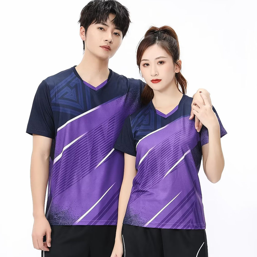 Table Tennis Shirt - Kaus lengan pendek Ping Pong Pria