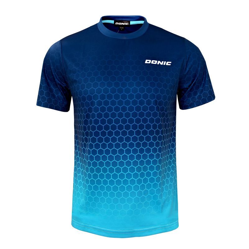 Jersey tenis meja Donic asli,  - Table Tennis Shirt ulasan dan harga
