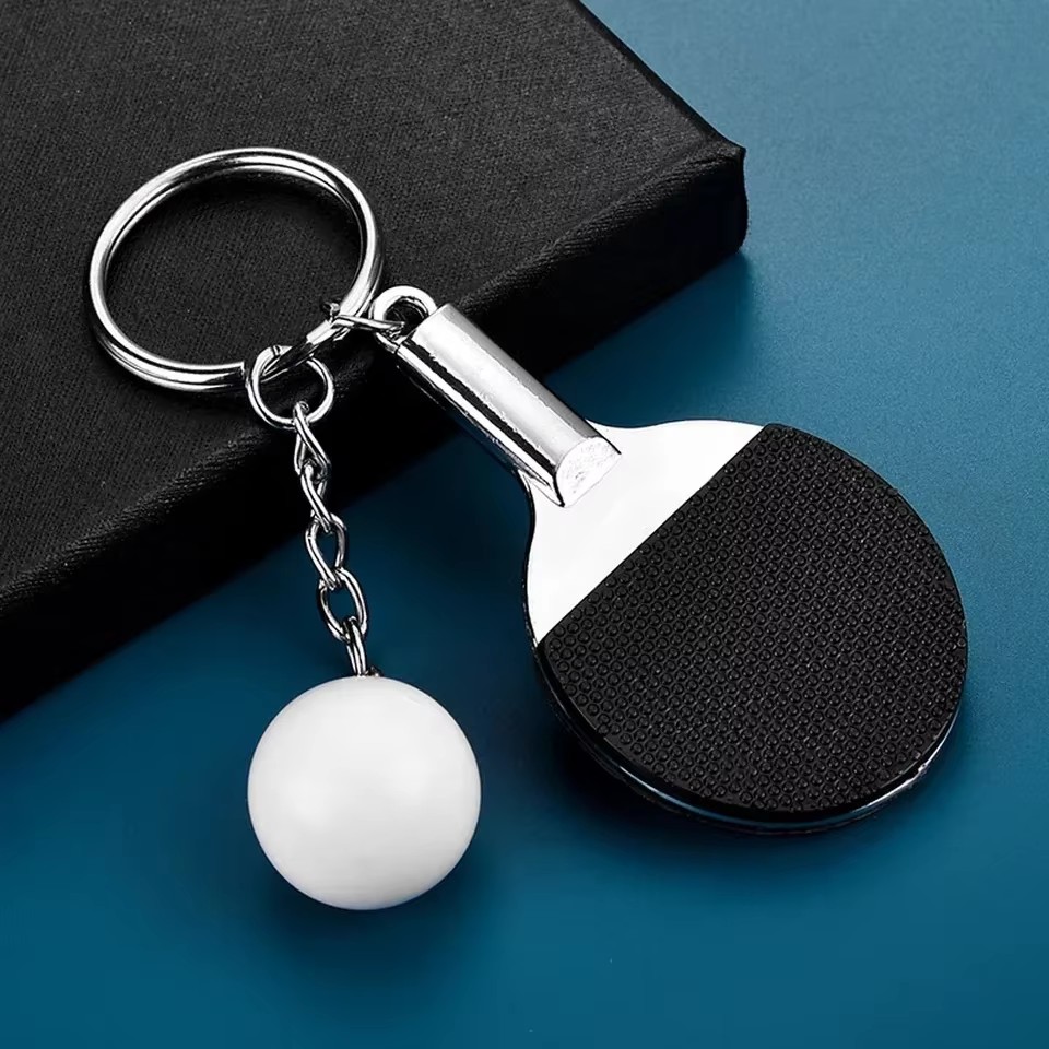 Gantungan Kunci Raket Tenis Me - Table Tennis Keychain ulasan dan harga