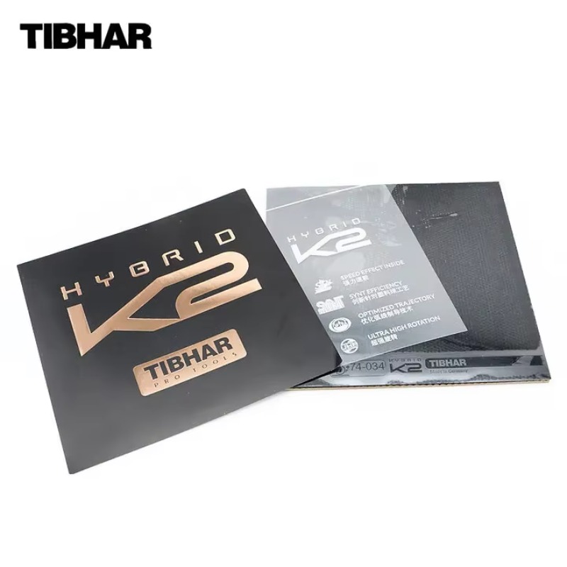 TIBHAR HYBRID K2 Karet Tenis M - Table Tennis Hybrid Rubbers ulasan dan harga