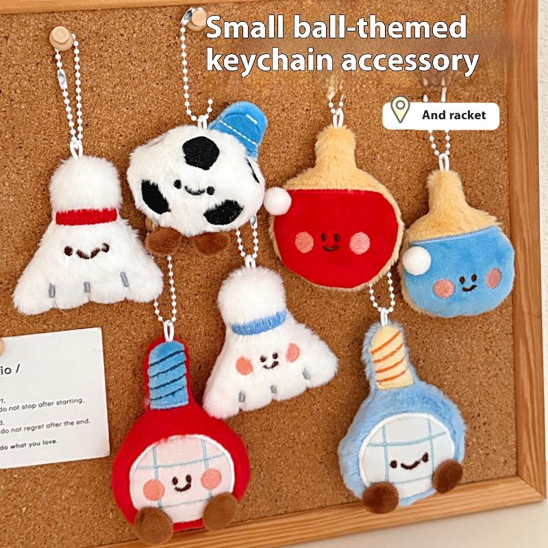 Boneka Gantungan Kunci Dekoras - Table Tennis Keychain ulasan dan harga