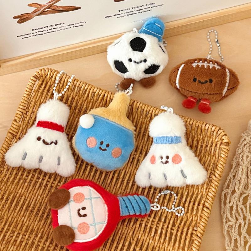 Boneka Gantungan Kunci Dekoras - Table Tennis Keychain ulasan dan harga