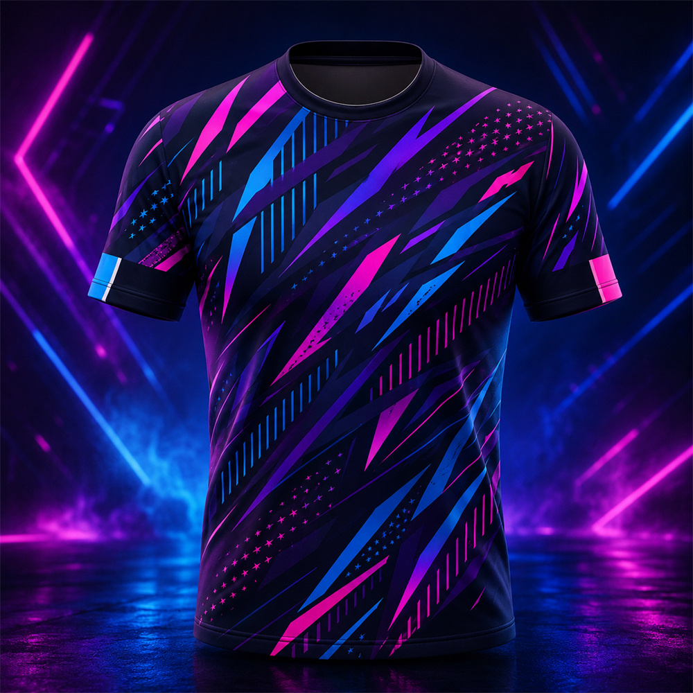 Kaos Pria Cetak Grafis Abstrak - Table Tennis Jersey Butterfly ulasan dan harga