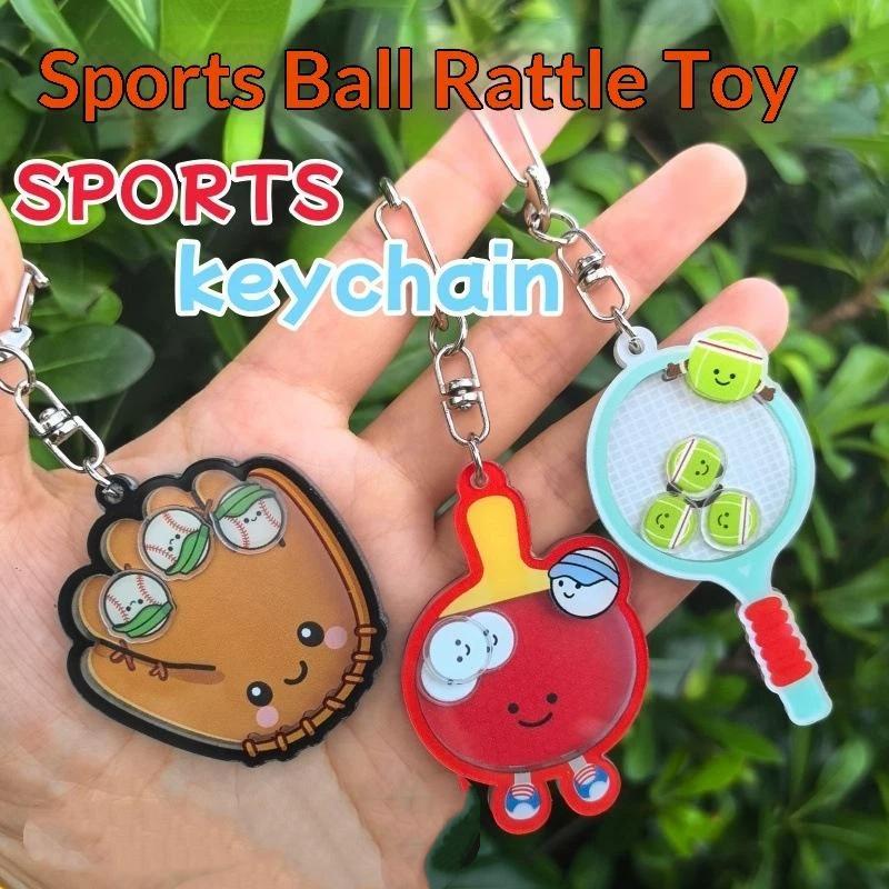 Gantungan Kunci Bola Olahraga, - Table Tennis Keychain ulasan dan harga
