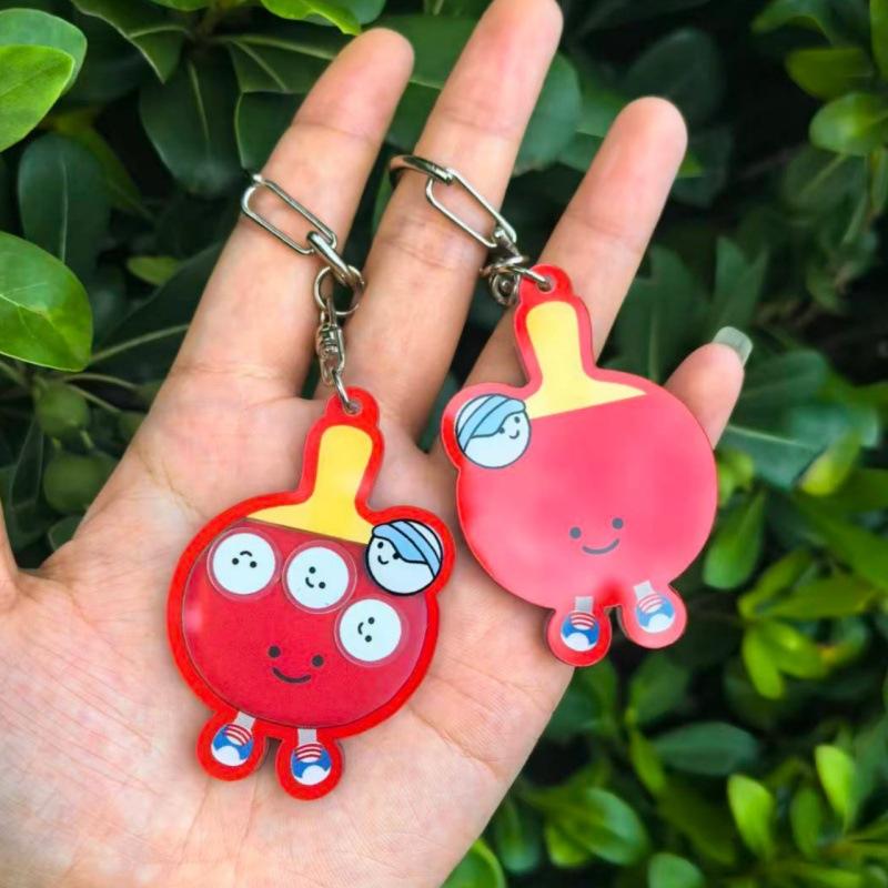 Gantungan Kunci Bola Olahraga, - Table Tennis Keychain ulasan dan harga