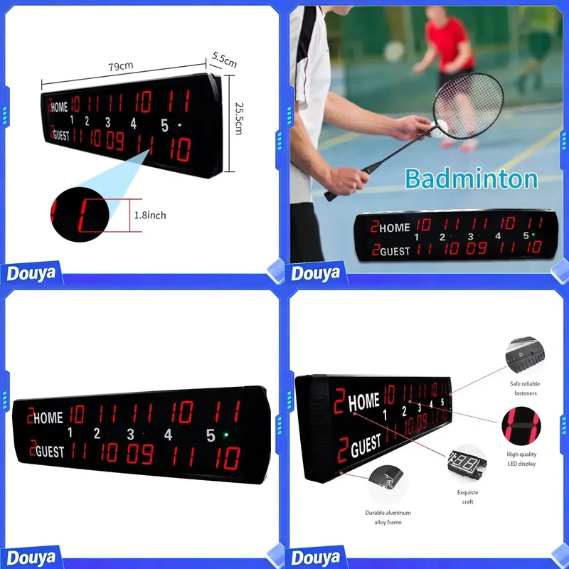 Papan Skor Elektronik Digital  - Table Tennis Scoring ulasan dan harga