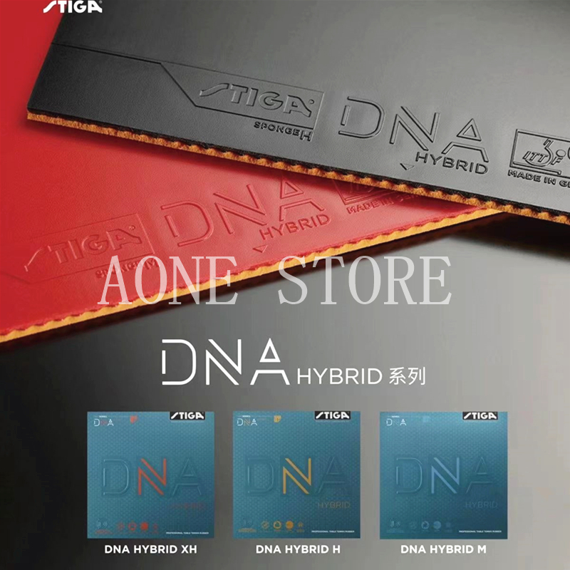 STIGA DNA HYBRID Karet Tenis M - Table Tennis Hybrid Rubbers ulasan dan harga