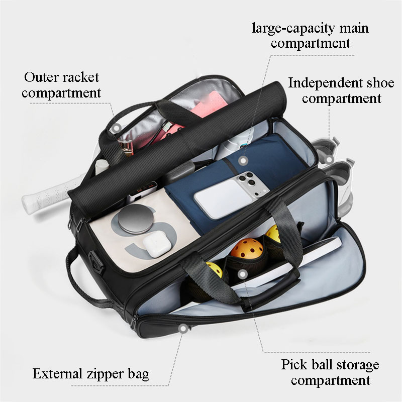 Tas Tenis, Kapasitas Besar, Ri - Table Tennis Double ulasan dan harga