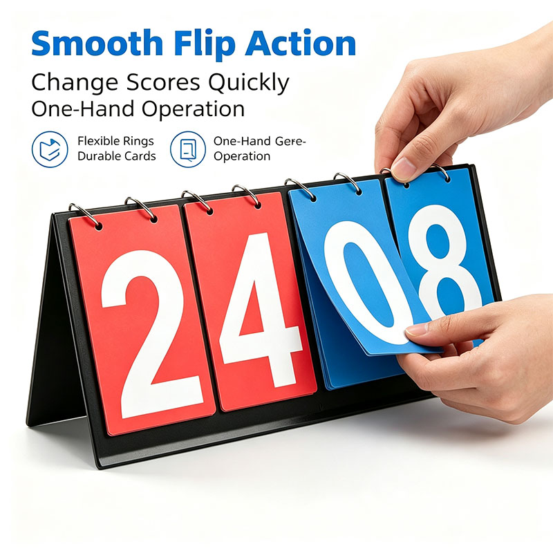 Papan Skor Lipat 4 Digit Porta - Table Tennis Scoring ulasan dan harga