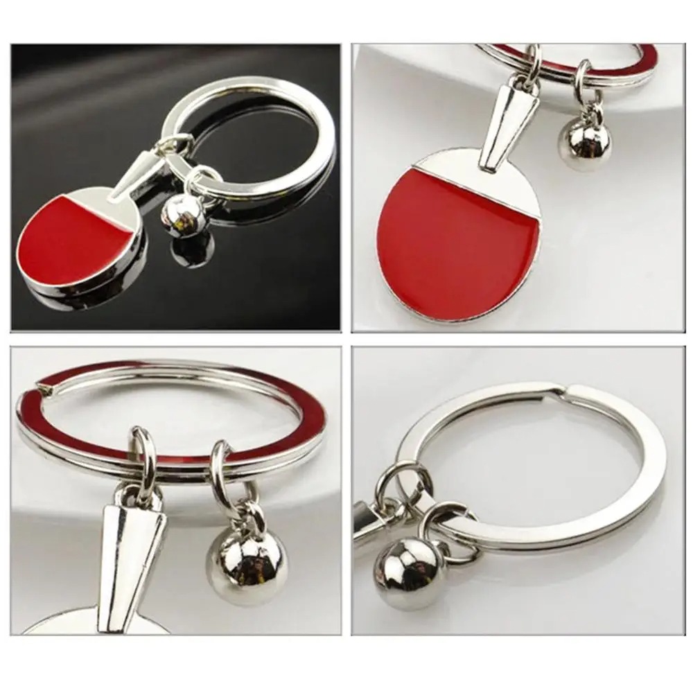Gantungan Kunci Mini Raket Pin - Table Tennis Keychain ulasan dan harga