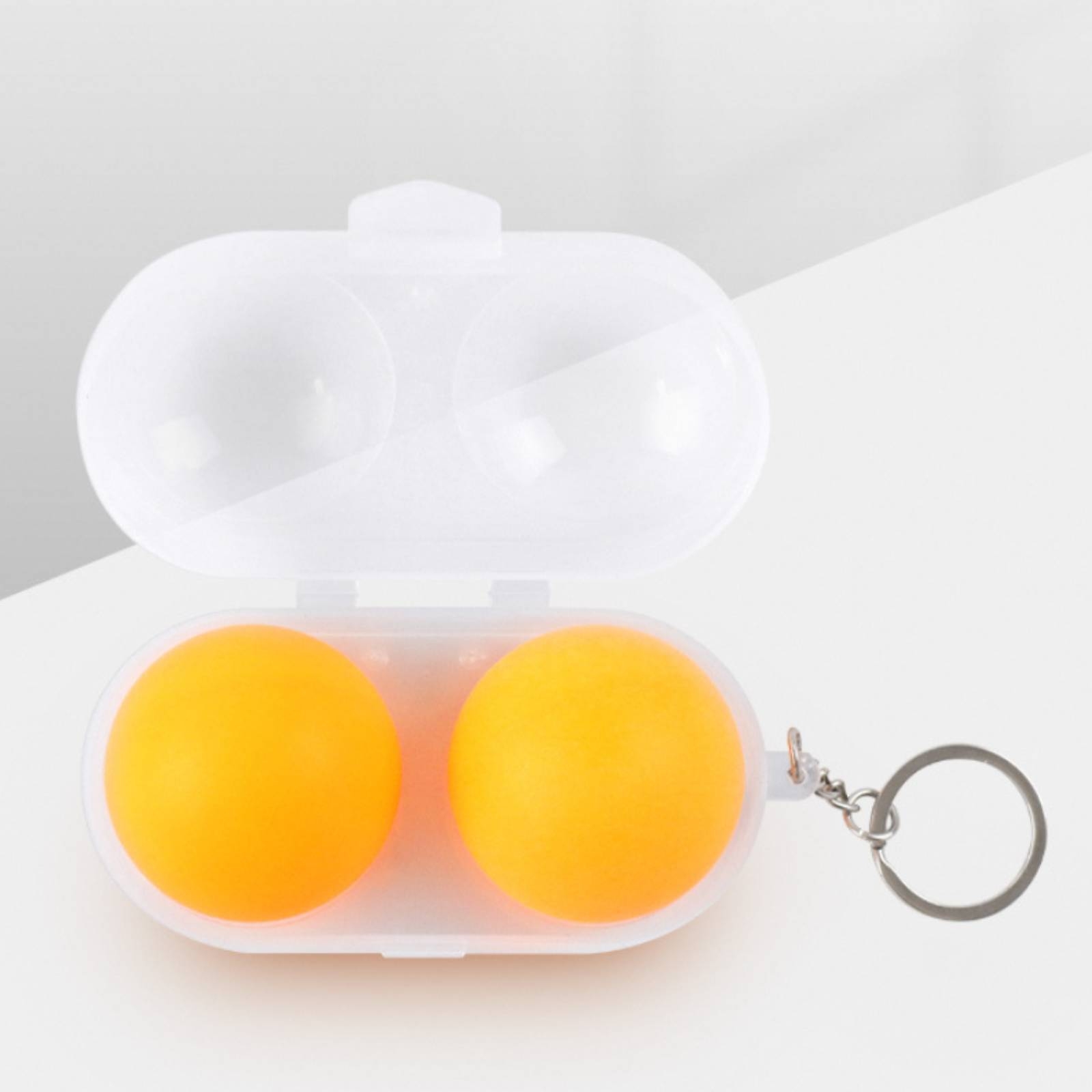 Kotak Bola Tenis Meja Kotak Pe - Table Tennis Keychain ulasan dan harga