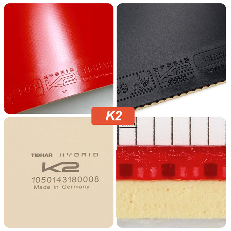 Tishar Hybrid K1 Pro Plus K2 P - Table Tennis Hybrid Rubbers ulasan dan harga