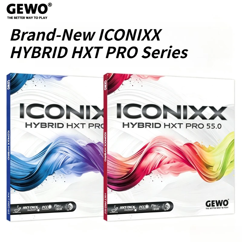 GEWO ICONIXX HYBRID HXT PRO Le - Table Tennis Hybrid Rubbers ulasan dan harga