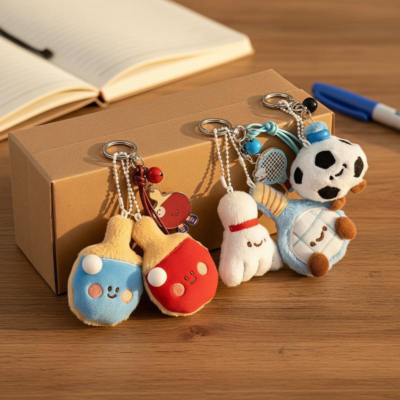 Aksesoris Bola Tenis Meja Baru - Table Tennis Keychain ulasan dan harga