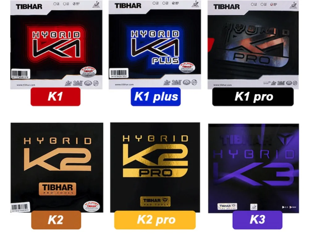 Tishar Hybrid K1 Pro Plus K2 P - Table Tennis Hybrid Rubbers ulasan dan harga