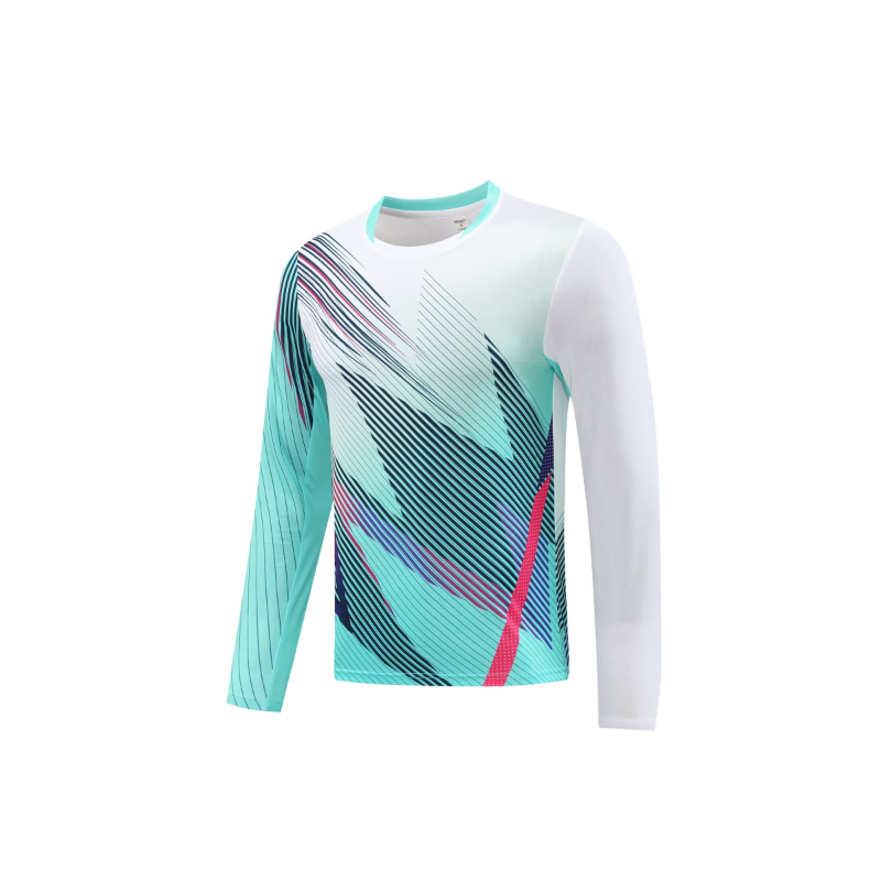 Kemeja Badminton lengan panjan - Table Tennis Shirt ulasan dan harga