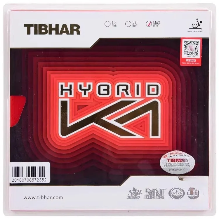Karet Tenis Meja TIBHAR HYBRID - Table Tennis Hybrid Rubbers ulasan dan harga