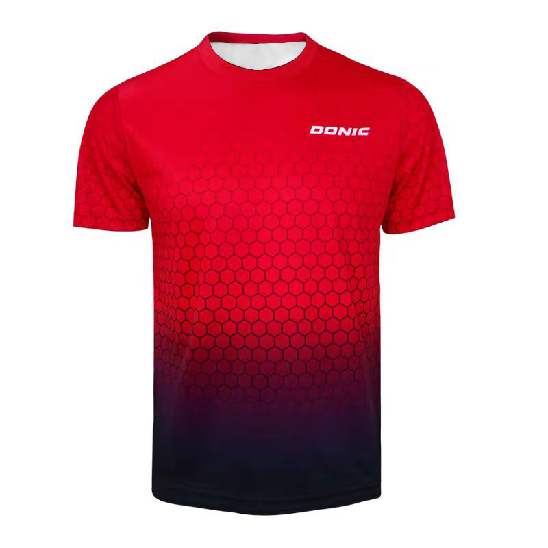 Kaus Tenis Meja Pria Baru deng - Table Tennis Jersey Butterfly ulasan dan harga
