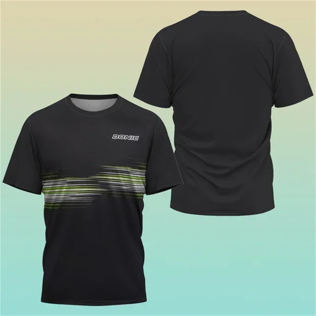 Kaos Tenis Meja 3D Printing Te - Table Tennis Defense ulasan dan harga