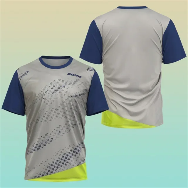 Kaos Tenis Meja 3D Printing Te - Table Tennis Defense ulasan dan harga